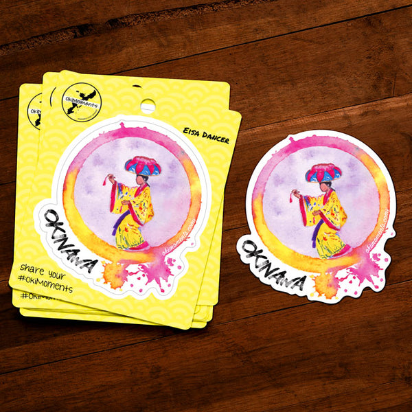 Mugstain Art - Eisa Dancer Sticker