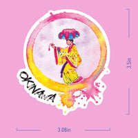 Mugstain Art - Eisa Dancer Sticker
