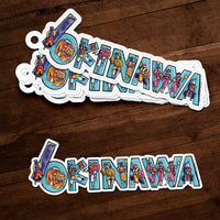 Okinawa Eisa Parade Sticker